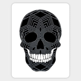 Skull and Mandala Sticker